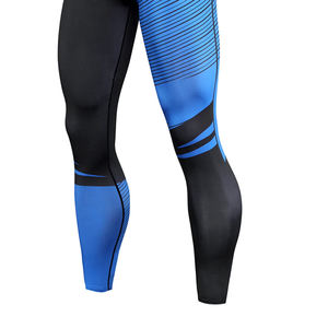 Sport Grande Taille Spats Compression Adulte Garçons Collants De Gymnastique D'entraînement Taille Haute Leggings Vêtements De Fitness Ensembles Avec Logo Personnalisé - Product Image 4