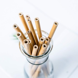 Vente chaude paille à boire en roseau pailles en bambou naturel de qualité supérieure prix compétitif personnalisation acceptée - Product Image 2