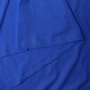 Summer Street Wear Col V vierge T-shirts pour hommes Fabricant vierge T-shirt pour hommes en coton uni Impression personnalisée T-shirts pour hommes - Product Image 3