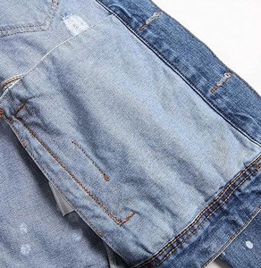High <b>Lightweight</b> Vintage <b>Denim</b> <b>Jacket</b> for Men Breathable Comfortable Stand Collar Custom Logo Competitive Price for Spring - Product Image 5