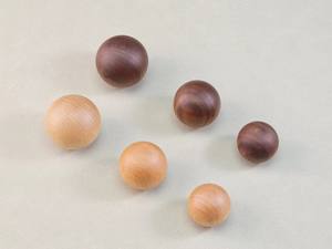 Boules en bois massif naturel non fini en gros, bambou et cube en bois, motif pour l'artisanat, l'art et l'artisanat, décoration intérieure - Product Image 6