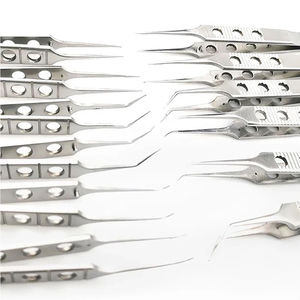 แหนบคุณภาพสูงสำหรับการดึงเส้นผม ทำจากสแตนเลส ใช้สำหรับศัลยกรรมตาและการปลูกผมด้วยเทคนิค FUE ยี่ห้อ Surgiright - Product Image 2