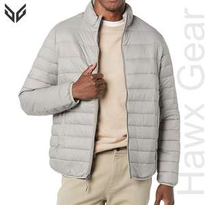 Chaqueta Acolchada de Invierno para Hombre, Corte Entallado, Profesional, Personalizable, Tejido de Lona de Alta Calidad, Ligera, con Capucha - Product Image 3
