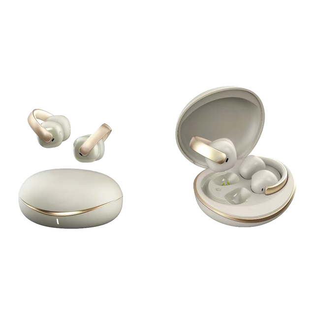 2026 New ME 398 Open Ear Earbuds BT5.4 4H Playtime 3H Talk Time 13.6mm Driver Low Latency Wireless Headset With Mic