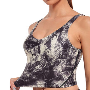 Ensemble de collants de soutien-gorge de sport d'été pour femmes Simple Seamless High Support Anti-Bacterial | High Elastic Quick Dry Breathable Workout - Product Image 4