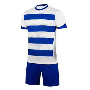 Uniforme de football à impression numérique, ensemble de maillots de football respirant et confortable de haute qualité, avec logo personnalisé, design personnalisé, vente en gros personnalisé - Product Image 2
