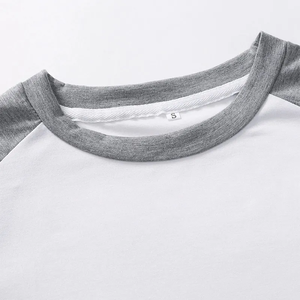 เสื้อยืดคอกลมผ้าฝ้าย100% สำหรับผู้ชาย,เสื้อยืดแขนยาวเข้ารูปปรับแต่งได้เต็มที่ผ้าคอตตอนราคาถูกจากบังกลาเทศ - Product Image 5