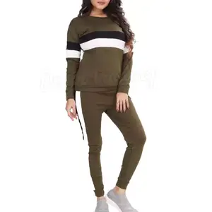 Neuankömmling Hochwertige Hose Damen Sweats Suits 2 Stück Beste Kleidung Jogger Set Großhandels preis Sweats Suits