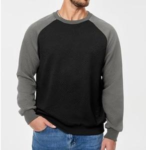 Sweat-shirt en coton 100% à col rond, manches régulières, bouton, pour la salle de sport, la remise en forme, la musculation, personnalisable en OEM, vente en gros, polaire d'hiver pour l'extérieur - Product Image 2