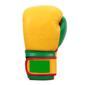 Gants de boxe d'entraînement professionnels en cuir, respirants, personnalisables, confortables, unisexes - Product Image 2