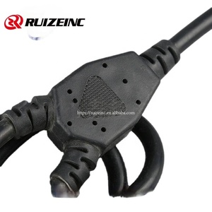 Factory Custom ized 3 Core One Drag Zwei GZ-468 Netz kabel Auto Anhänger Elektro gerät Plug-in-Buchse Großhandel - Product Image 4