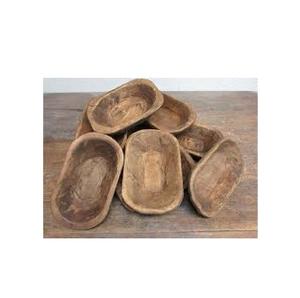 Tazón de masa de madera de mango más vendido, proveedor al por mayor decorativo, nuevo estilo, tazón de madera Natural 100%, alimentos de gran tamaño - Product Image 6