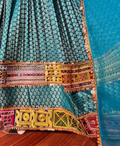 Vêtements traditionnels faits à la main robe afghane haute qualité meilleur matériel afghan Vintage femmes robes 0587 - Product Image 3