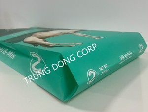 Bolsas tejidas de PP laminadas BOPP de Vietnam, forro de PE, Fondo de pellizco de impresión de huecograbado para fertilizante, alimentación, envasado de alimentos, estándar de exportación - Product Image 3