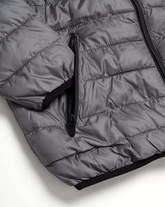 OEM Custom Loose Puffer <b>Men's</b> Winter Windproof Outdoor Lightweight Standard High Street Stand Collar Quilted puffer Jackets - Product Image 2