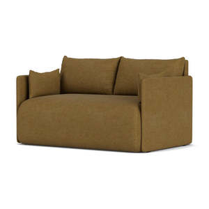 Modern Minimalist Convertible 2-Seater <b>Sofa</b> <b>Bed</b> Offset Design Extendable <b>Foldable</b> Features for Living Room Dining Home Furniture - Product Image 5