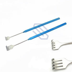 Crochet ophtalmique titane Knapp, écarteur de Sac oculaire, crochet oculaire, Instrument chirurgical CE - Product Image 2