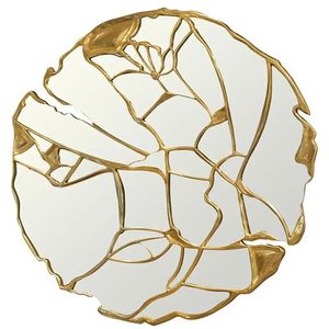 Miroir mural et de table décoratif en verre et métal de haute qualité de luxe moderne pour salon, chambre à coucher et bureau à usage hôtelier - Product Image 1