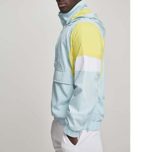 Chaqueta Cortavientos Deportiva Personalizada con Logotipo para Hombre, 100% Poliéster, Ligera y Transpirable, Color Sólido para la Temporada de Otoño - Product Image 5