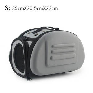 Petit sac de transport portable pour animaux de compagnie, sacs à bandoulière respirants et pliables pour chiens, sac de voyage solide pour animaux en Oxford, EVA, polyester, PC pour chats - Product Image 4