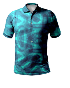 เสื้อโปโลลายทางแขนสั้นผ้าสแปนเด็กซ์พิมพ์โลโก้ - Product Image 6