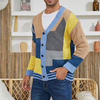 Pull en coton et polyester tricoté pour homme, qualité supérieure, respirant, coupe ajustée, personnalisable, idéal pour l'hiver
