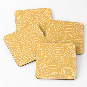 Best in 2024 Factory Supply Round Square Walnut <b>Bamboo</b> Coaster Custom Beer Drink Print Wooden Coaster Stone - Product Image 4