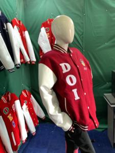 Nuevas chaquetas universitarias OES Chaquetas Masonic Latter Women Jacket OES Red HSE - Product Image 2