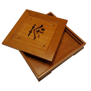 ถาดงานฝีมือไม้ไผ่สำหรับเสิร์ฟและตกแต่งบ้าน - Product Image 4