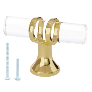 Tirador de puerta acrílico decorativo y tiradores de armario acrílico para uso en cocina y perilla de puerta de hotel - Product Image 3