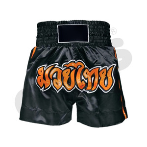 Shorts de Muay Thai MMA de Sublimación Personalizada de Alta Calidad, Compresión 100% Satén para Unisex, Logotipo Personalizado, BJJ Karate, Empaque Personalizado - Product Image 1
