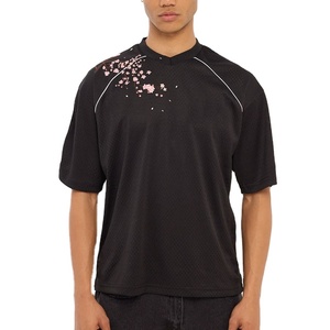 เสื้อยืดสกรีนลายขายดีจากโรงงาน แขนเสื้อแบบเรกแลน เสื้อยืดเปล่า แขนสั้น แฟชั่นทันสมัย เนื้อผ้าตาข่าย - Product Image 4