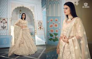 ชุดเลเฮนกาโชลีงานแต่งงาน ชุดเลเฮนกาโชลีงานแต่งงานแบบแฟนซี ชุดเลเฮนกาโชลีสำหรับงานแต่งงาน - Product Image 3