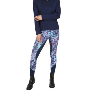 Leggings d'équitation taille haute pour femmes Top Trend Sublimation Collants Pantalon Cheval Produits - Product Image 2