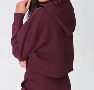 Conjuntos Deportivos de Mujer al por Mayor, Personalizados, Estilo Holgado, 100% Algodón, Trajes Deportivos Casuales de Alta Calidad - Product Image 2