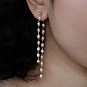 <b>Pearl</b> <b>Earrings</b> - Product Image 1