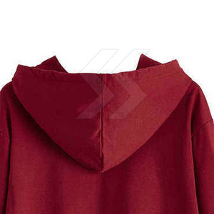 Uso al aire libre Superventas Mujeres Crop Top Sudaderas con capucha Ropa de moda Durable Transpirable Fleece Mujeres Crop Top Sudaderas con capucha - Product Image 3