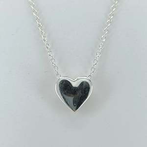 Collar de Plata de Ley 925 Hecho a Mano por Navya Craft con Colgante en Forma de Corazón para Mujer, Regalos para Navidad, Aniversario, Cumpleaños - Product Image 3