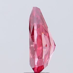 Diamante suelto de corte pera, color rosa intenso, cultivado en laboratorio, certificado por IGI, para joyería fina al por mayor. - Product Image 2