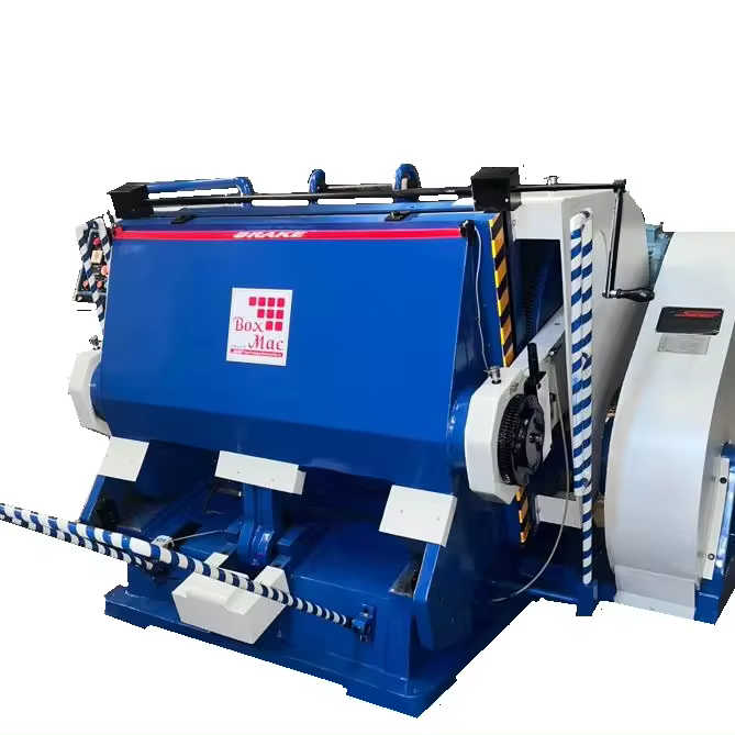 BoxMac All-In-One Heavy Duty Paper Machine New Die Cutting Creasing ...