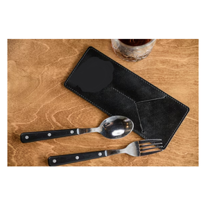 Funda de cuero de alta calidad para el almuerzo, prenda más antigua de color azul - Product Image 6