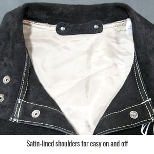 Chaqueta de soldadura de alta resistencia para soldadores, proveedor de ropa de protección industrial, chaqueta de soldador resistente al calor - Product Image 5