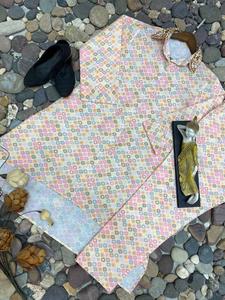 Diseñador exclusivo nuevo diseñador de algodón pesado exclusivo nuevo trabajo hecho a mano de algodón puro pesado conjuntos de ropa de calle informal - Product Image 2