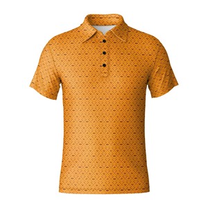 Polo de golf pour hommes conçu pour les tournois, matériau à séchage rapide, marque personnalisée OEM Vietnam - Product Image 3