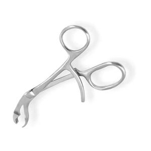 Fórceps de sujeción de hueso Verbrugge con mango de trinquete | Instrumento quirúrgico ortopédico de agarre de precisión - Product Image 2