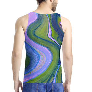 Propre marque vêtements été musculation formelle OEM conceptions Stringer débardeur Gym Fitness maille hommes débardeur - Product Image 2