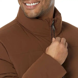 Meilleure veste matelassée nouveau design prix de gros vestes d'hiver à bulles ODM sur mesure de haute qualité pour hommes - Product Image 3