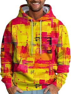 Transpirable personalizado 500 GSM 100% tela de algodón sudaderas con capucha de sublimación para hombre personalizar sudaderas con capucha de impresión de sublimación informal en blanco - Product Image 2