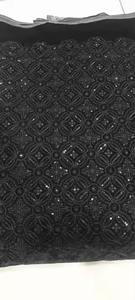 Tissu de velours brodé extensible le plus vendu pour la fabrication de robes pour hommes Tissu de vêtement en matière première textile - Product Image 2