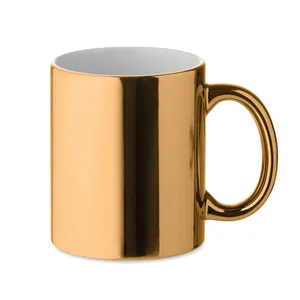 Mug en céramique métallique Holly personnalisable pour le merchandising - Product Image 6